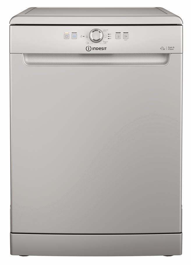 Lave vaisselle 60 cm INDESIT Fast & Clean 14 couverts 46dB Gris D2FHK26S
