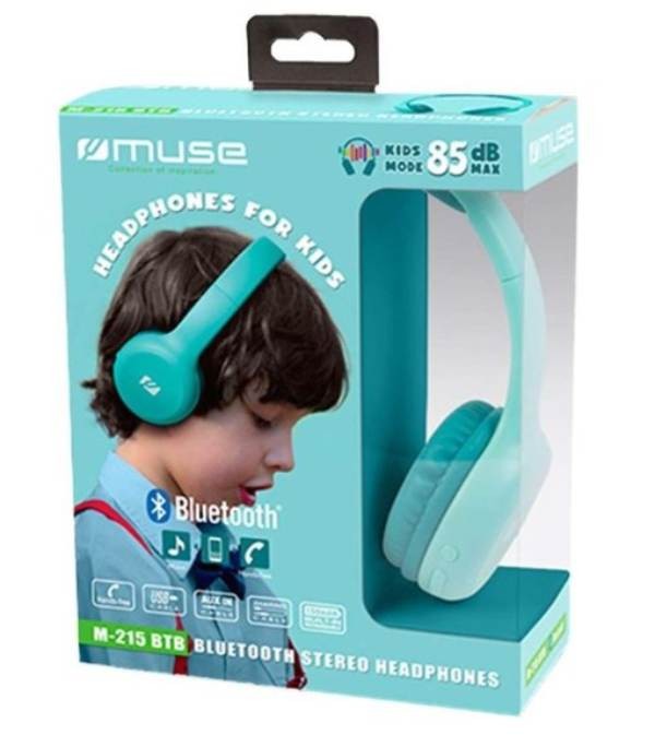 Casque audio enfant MUSE BLUETOOTH STÉRÉO - M-215BTB