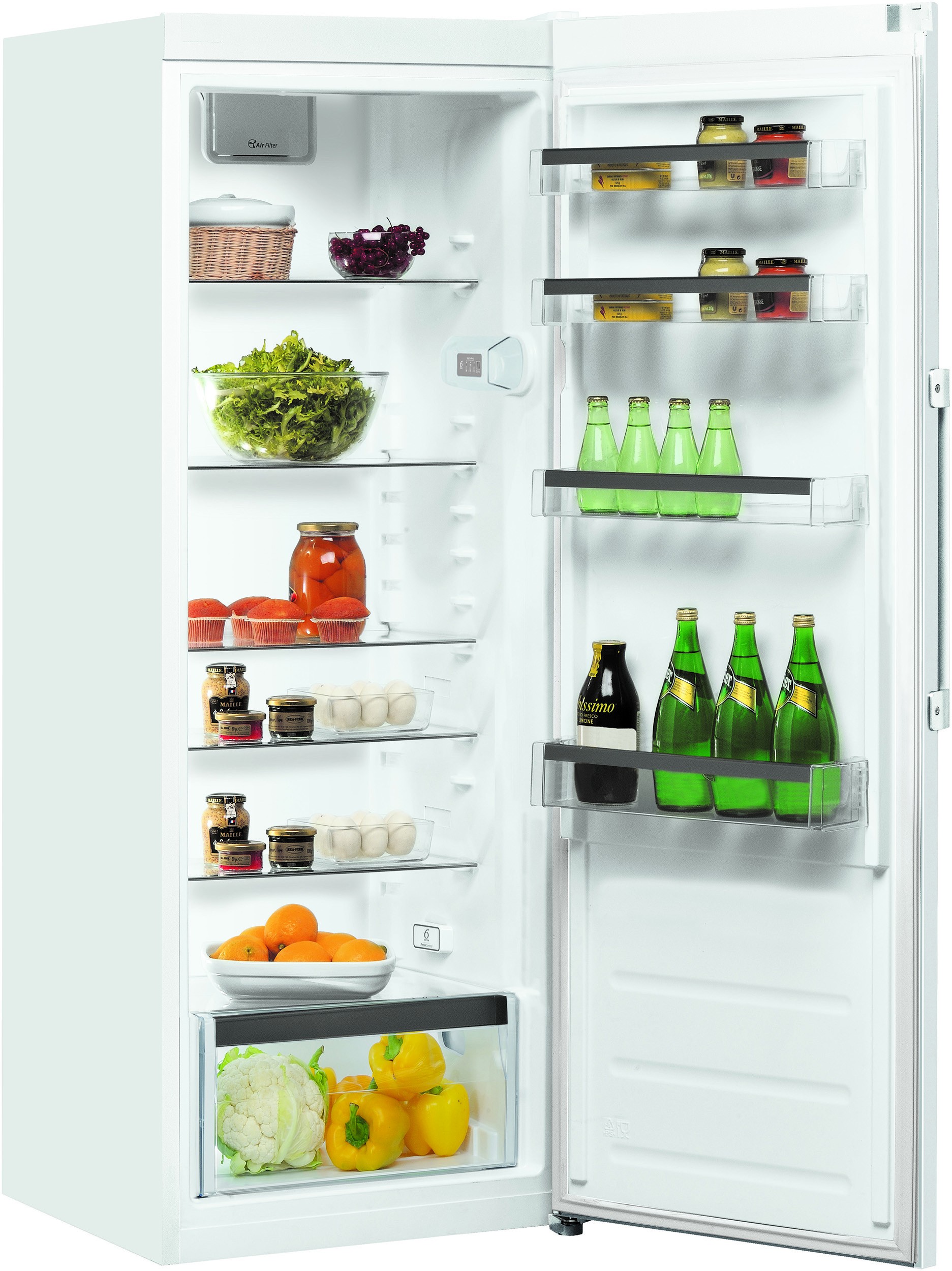 Réfrigérateur 1 porte WHIRLPOOL 6ème sens Froid Brassé 321L Blanc - SW6A2QWF2