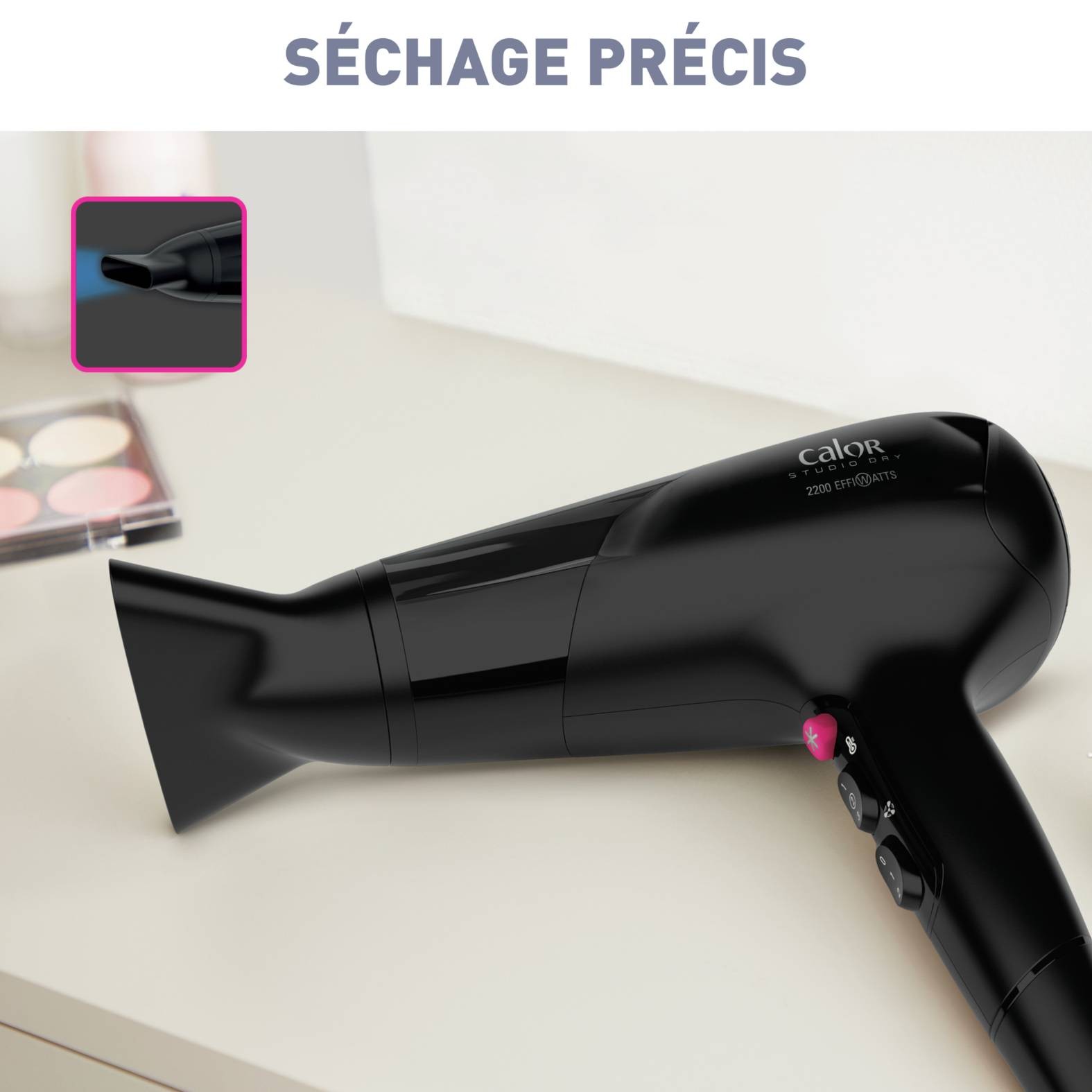 Sèche-cheveux CALOR Studio Dry - CV5803C0