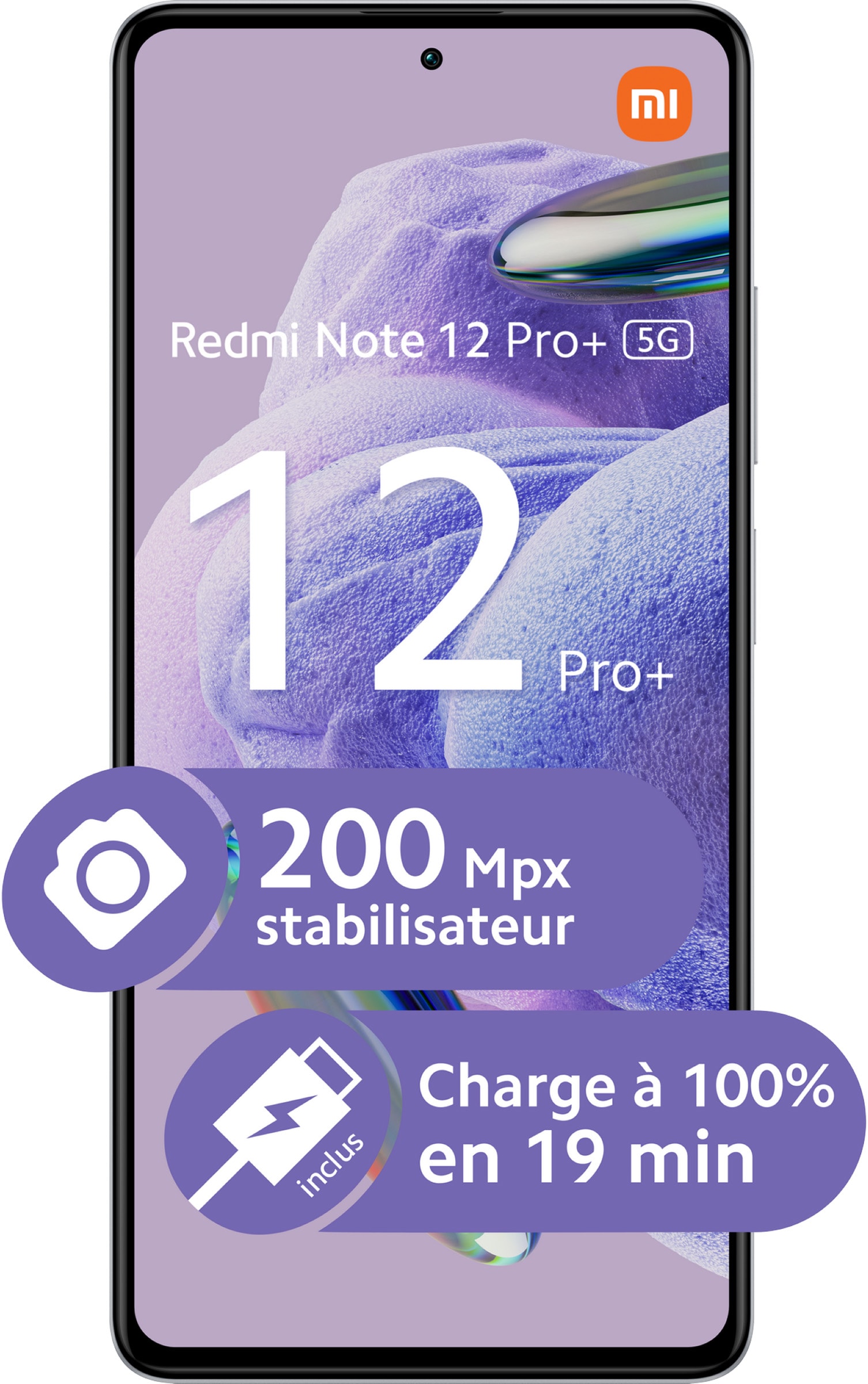 Smartphone XIAOMI Redmi Note 12 Pro Plus 5G 256Go Blanc - REDMNT12PROPL256-BLC Smartphone XIAOMI Redmi Note 12 Pro Plus 5G 256Go Blanc - REDMNT12PROPL256-BLC