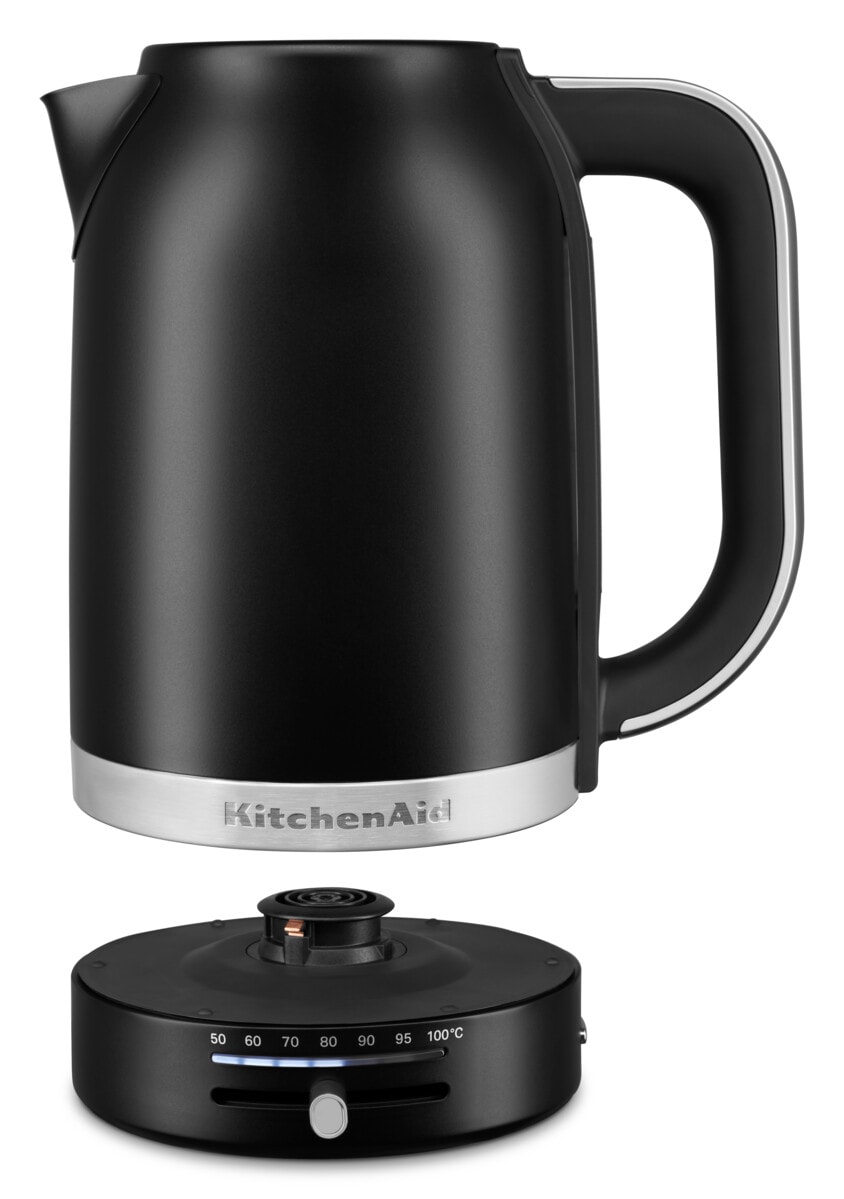 Bouilloire KITCHENAID Température réglable, 1,7L, 2400w, Noir - 5KEK1701EBM Bouilloire KITCHENAID Température réglable, 1,7L, 2400w, Noir - 5KEK1701EBM