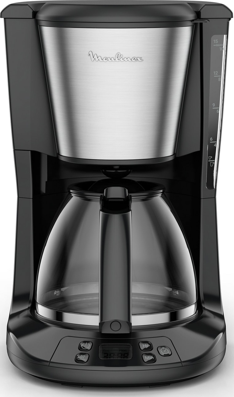 Cafetière MOULINEX Programmable 1.25L 15 tasses Inox FG5S2DE0