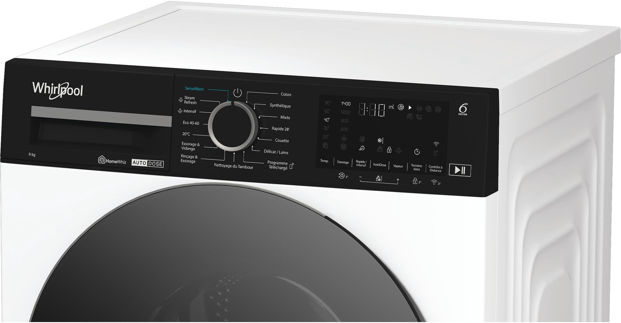 Lave linge Frontal WHIRLPOOL - WPM97WADSFR Lave linge Frontal WHIRLPOOL - WPM97WADSFR