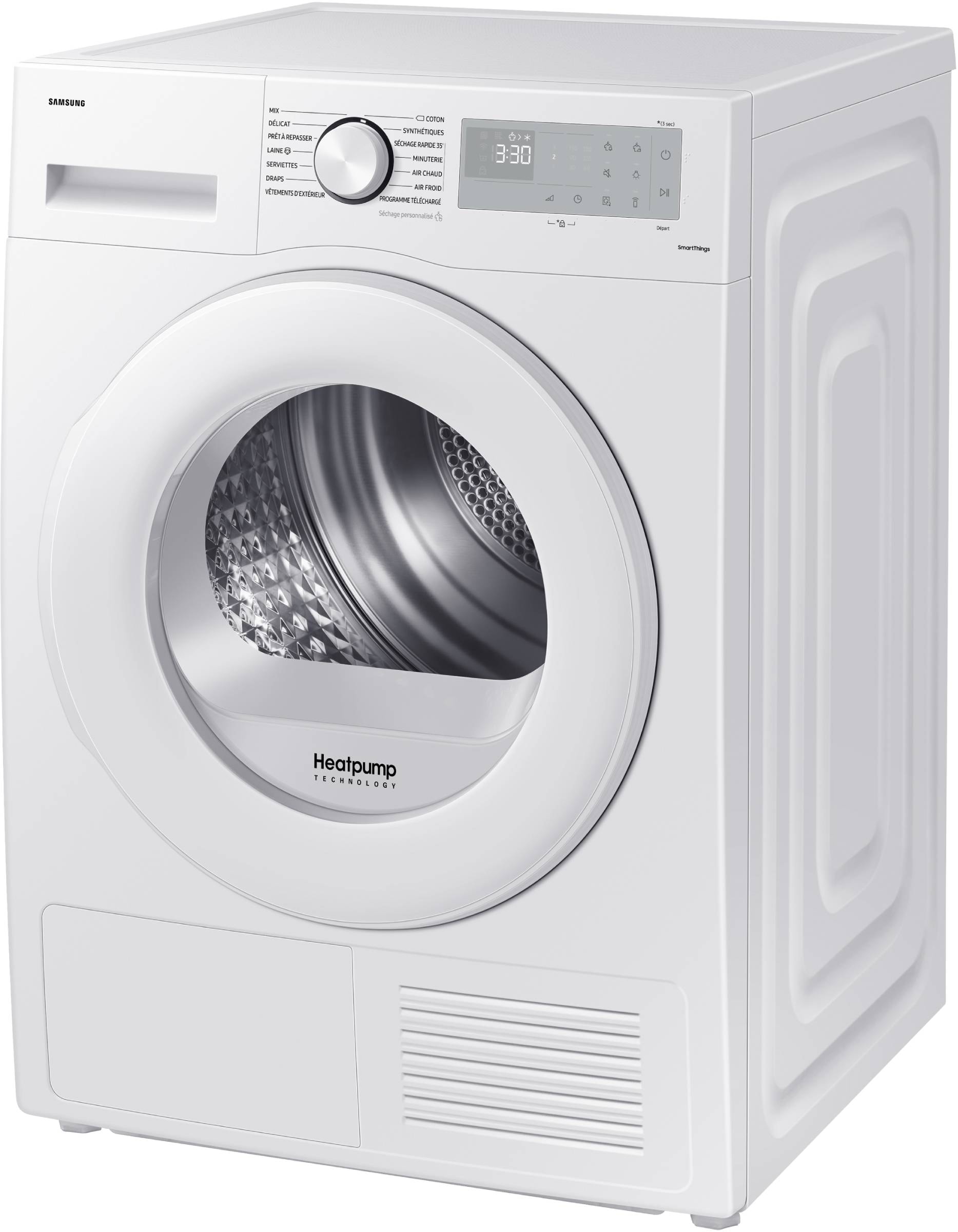 SAMSUNG Sèche-linge pompe à chaleur  - DV80CGC0B0TH