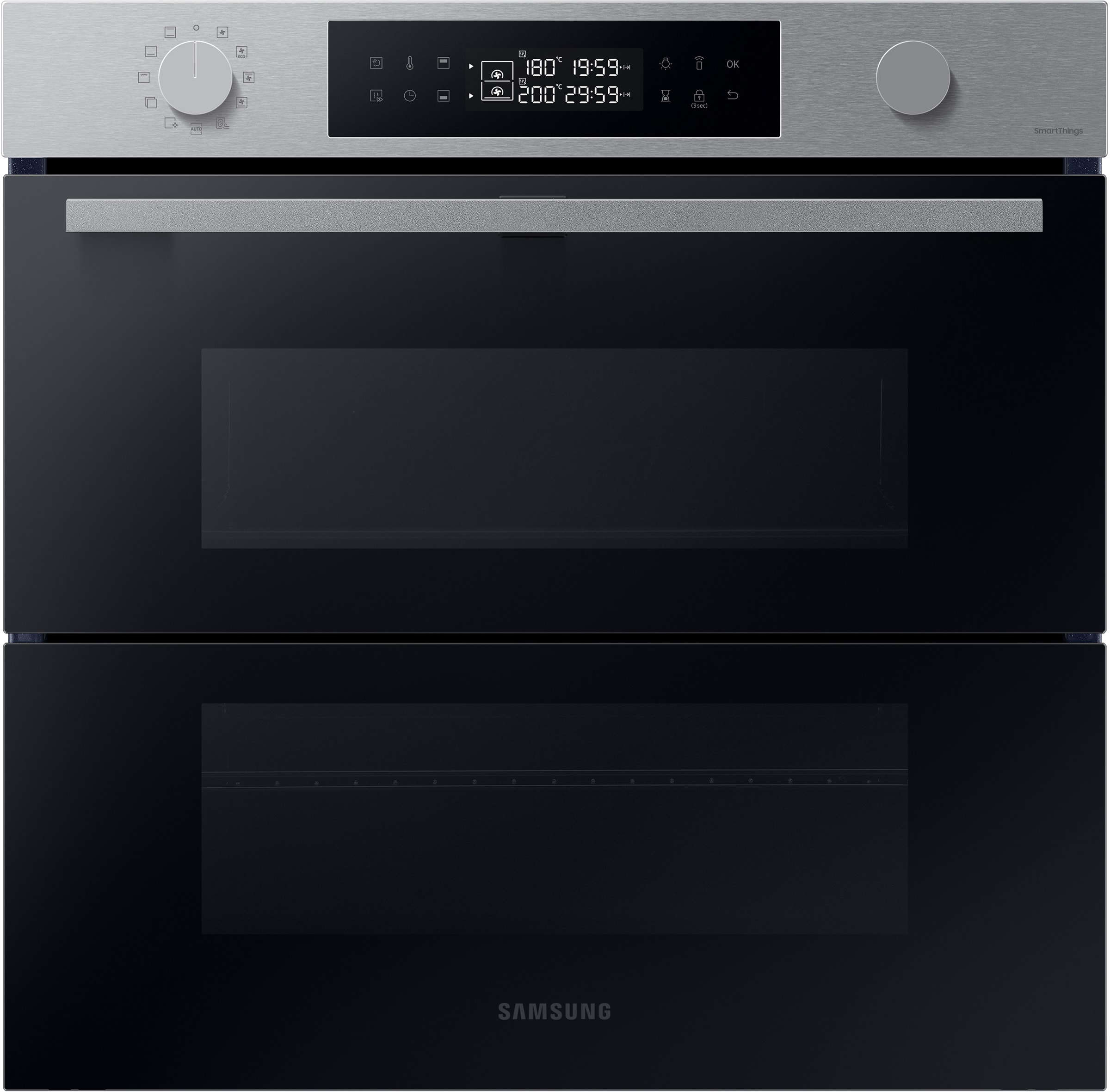Four encastrable pyrolyse SAMSUNG Dual Cook Flex 76L Noir NV7B4550VAS