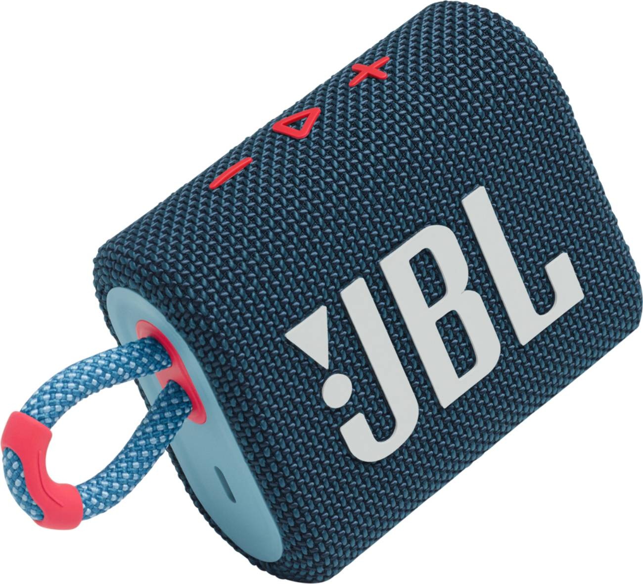 JBL Enceinte bluetooth Go 3 Bleue Rose - JBLGO3BLUP