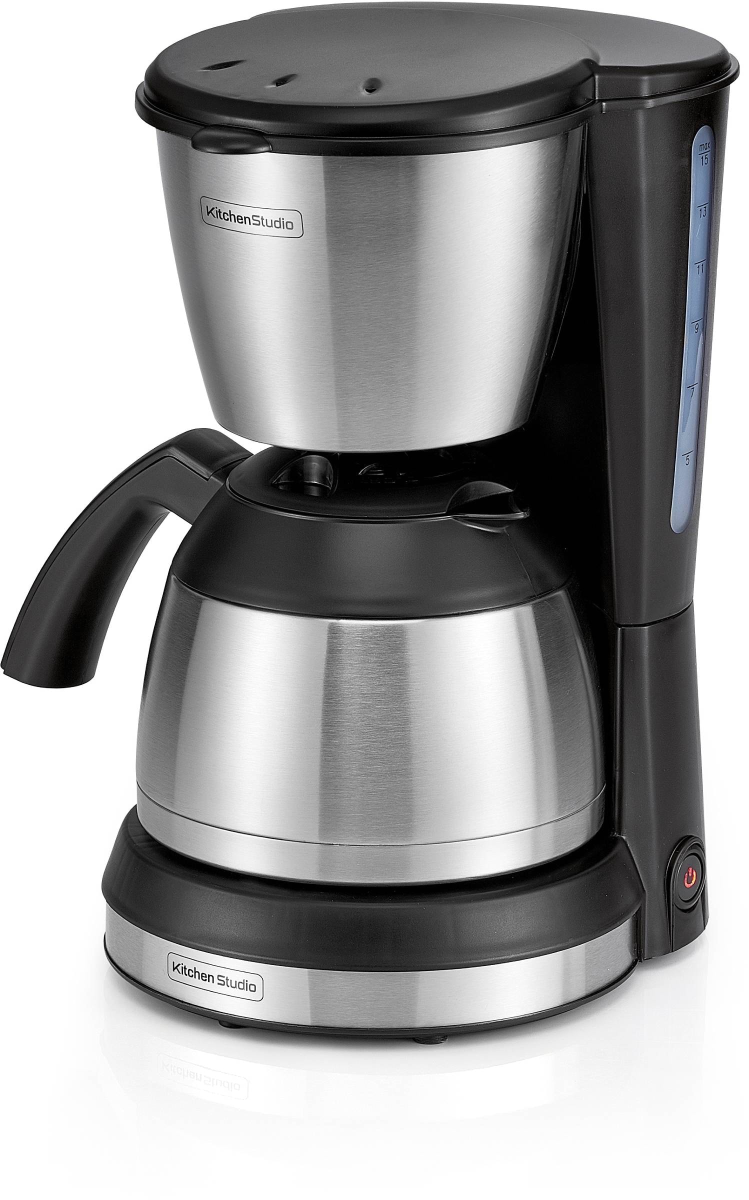 Cafetière KITCHEN CHEF Isotherme Noir Inox KSMD250B
