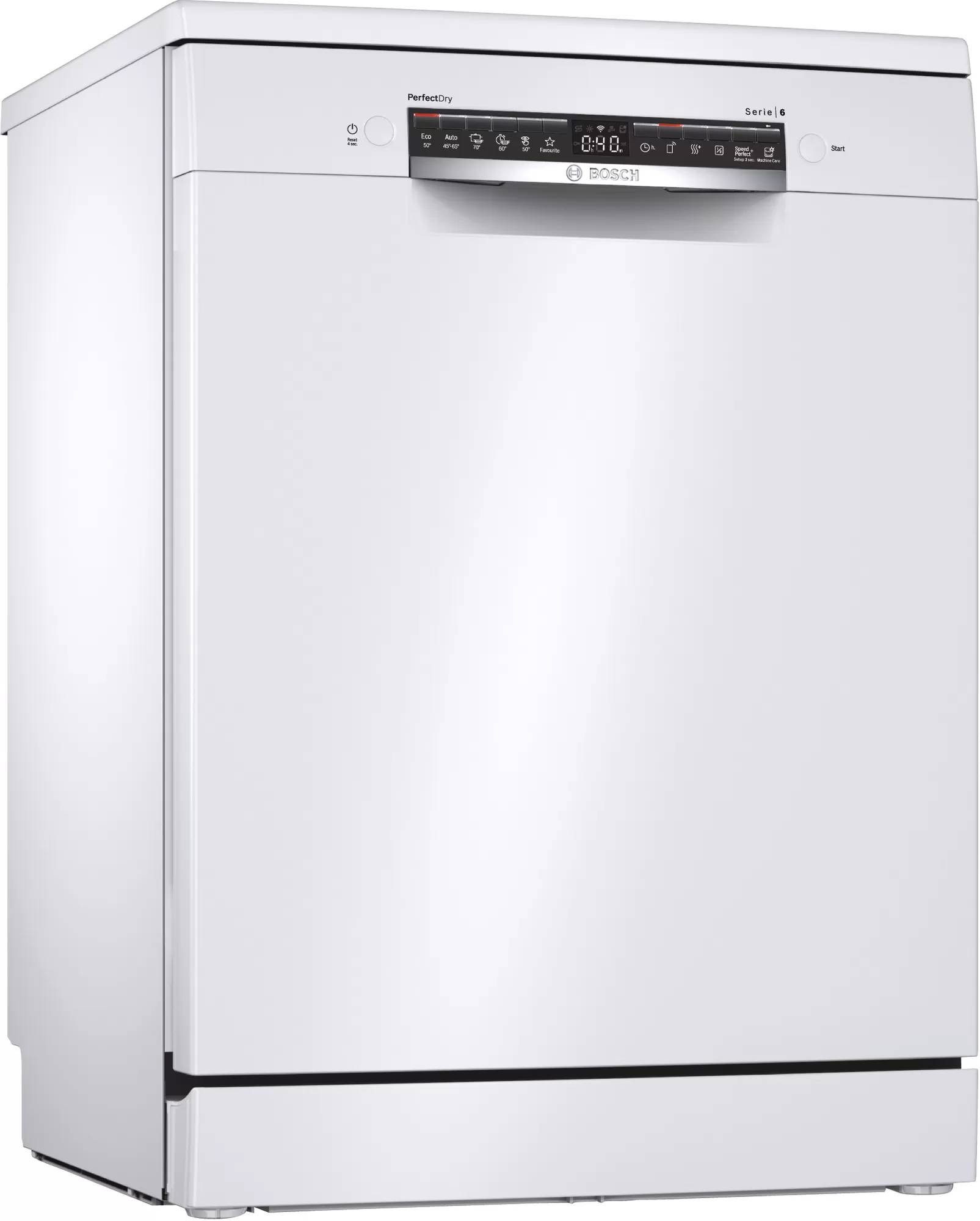 BOSCH Lave vaisselle 60 cm Série 6 Home Connect PerfectDry 44dB 14 couverts SMS6ZCW00E BOSCH Lave vaisselle 60 cm Série 6 Home Connect PerfectDry 44dB 14 couverts SMS6ZCW00E