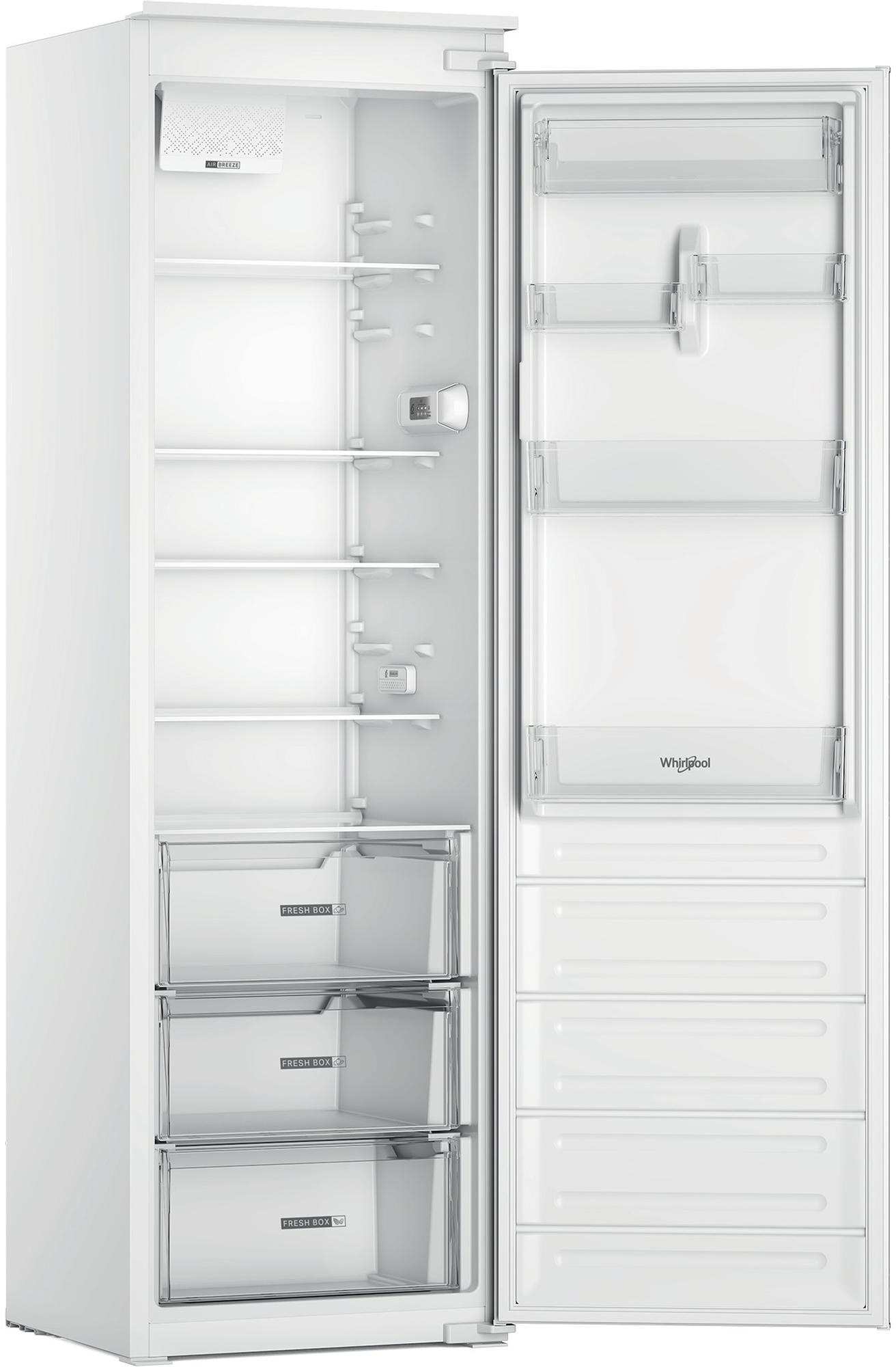 Réfrigérateur encastrable 1 porte WHIRLPOOL Froid brassé, 306L, Blanc - WHSD18A011A2FR