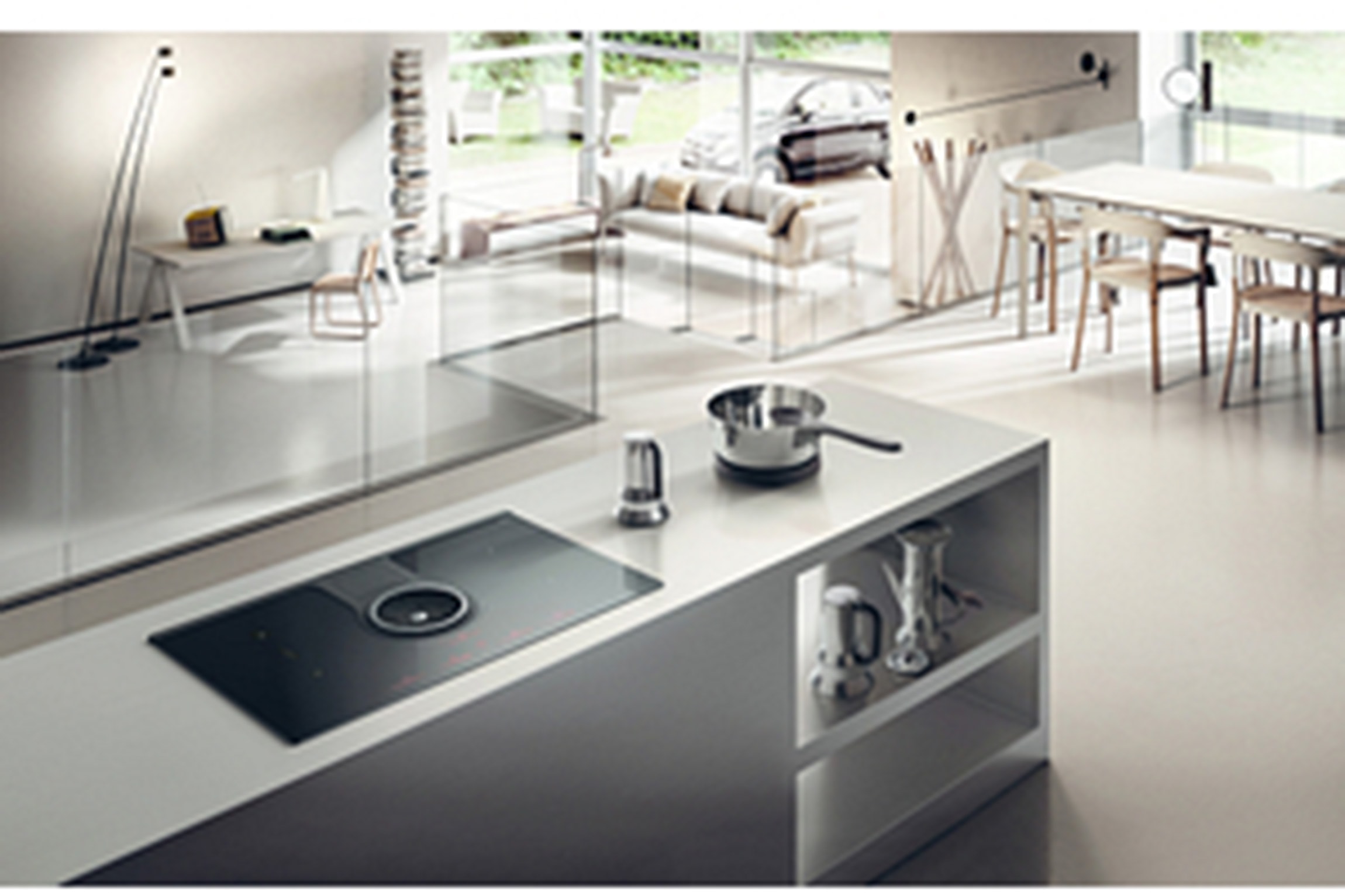 Plaque induction ELICA ,4 foyers, 3000W, 83cm, Noir - PRF0120978 Plaque induction ELICA ,4 foyers, 3000W, 83cm, Noir - PRF0120978