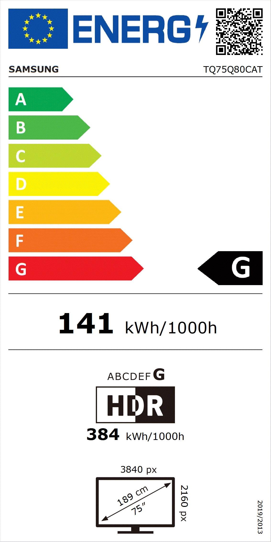 TV QLED 4K 189 cm SAMSUNG 100 Hz Dolby Atmos 75" - TQ75Q80C TV QLED 4K 189 cm SAMSUNG 100 Hz Dolby Atmos 75" - TQ75Q80C