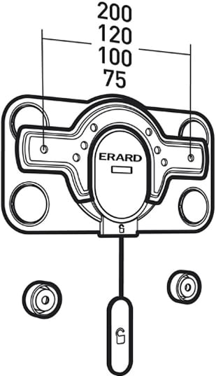 ERARD Support mural  - 044020