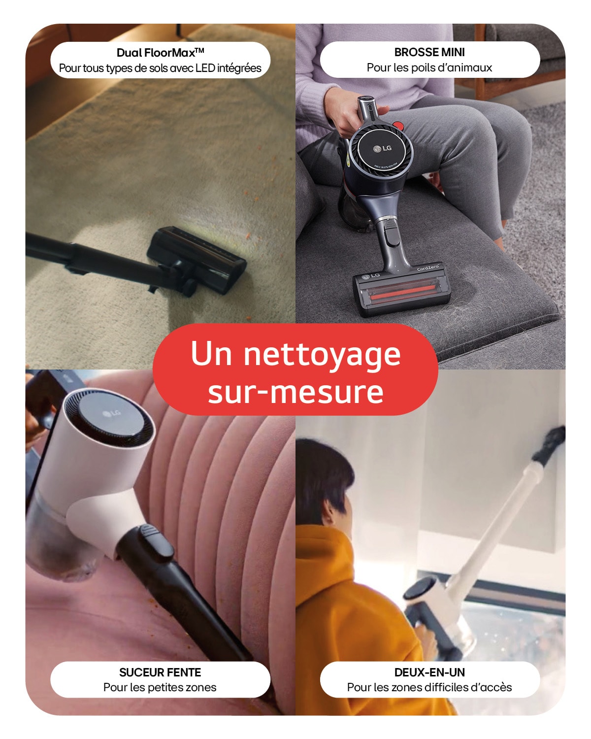 Aspirateur balai LG - A9T-PRIME1C Aspirateur balai LG - A9T-PRIME1C