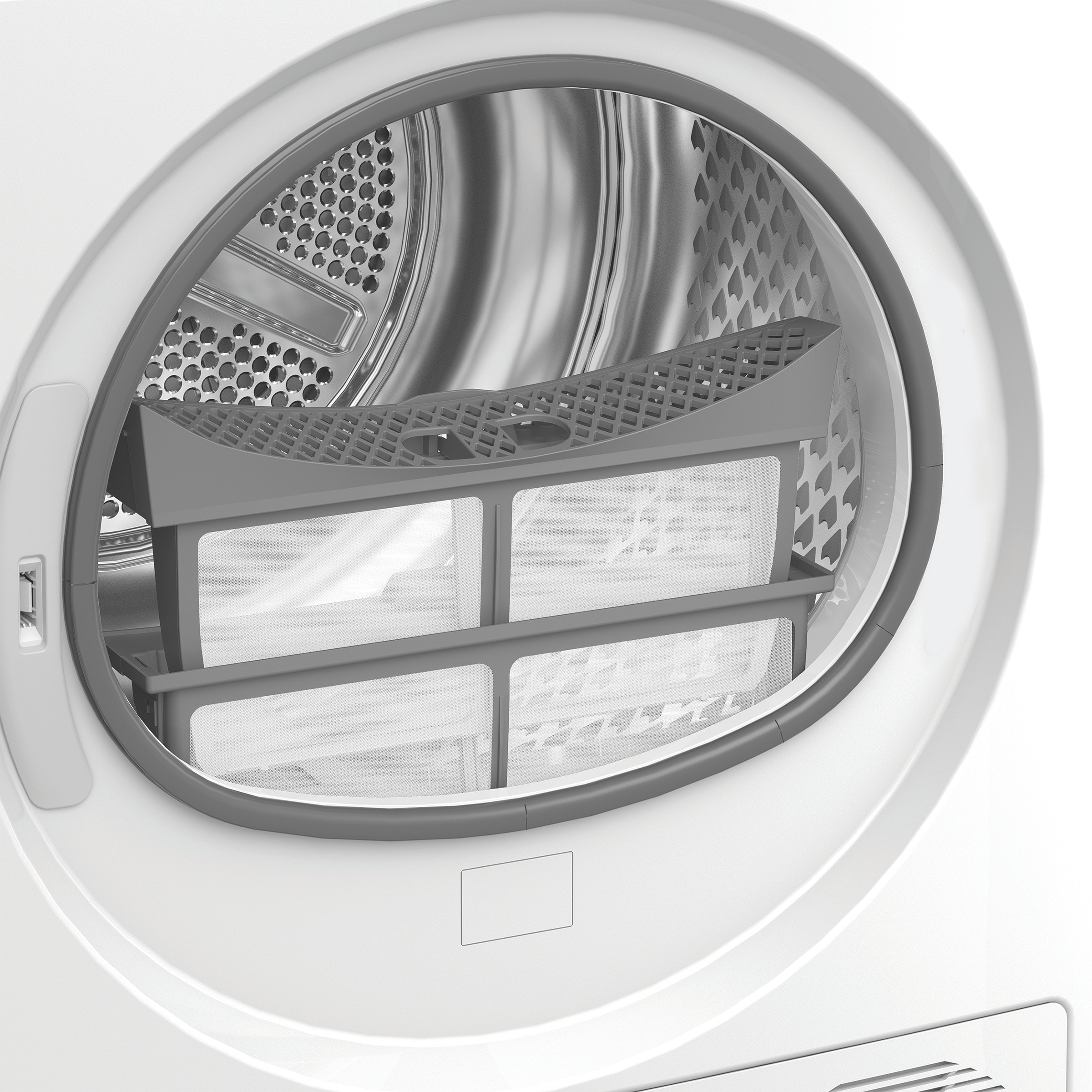 Sèche-linge pompe à chaleur INDESIT Tambour galva 9Kg Blanc - CYD92DWWFR