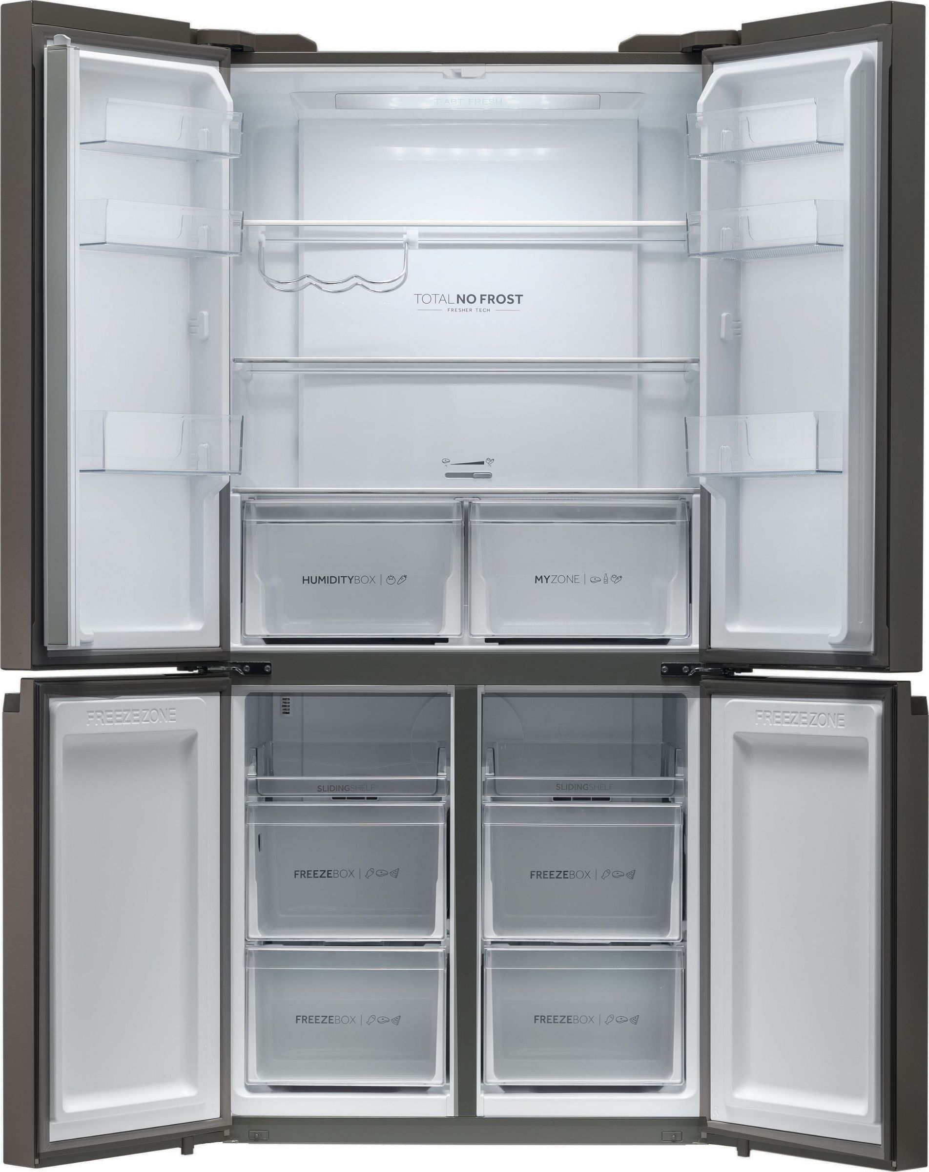 Réfrigérateur 4 portes HAIER 643L No Frost Inox - RTG785NHD