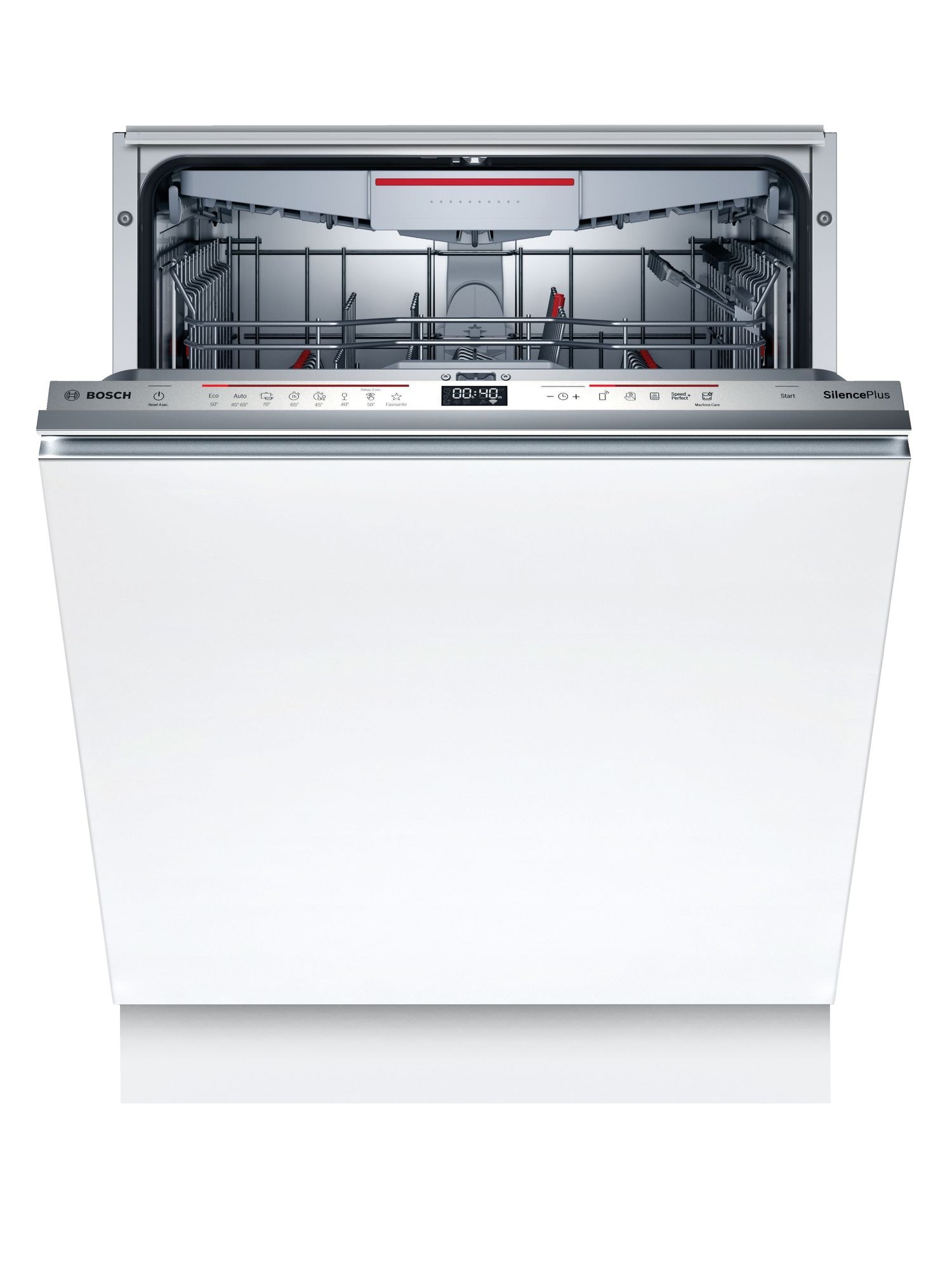 Lave vaisselle tout integrable 60 cm BOSCH Home Connect 13 couverts 42dB SMV6ECX93E
