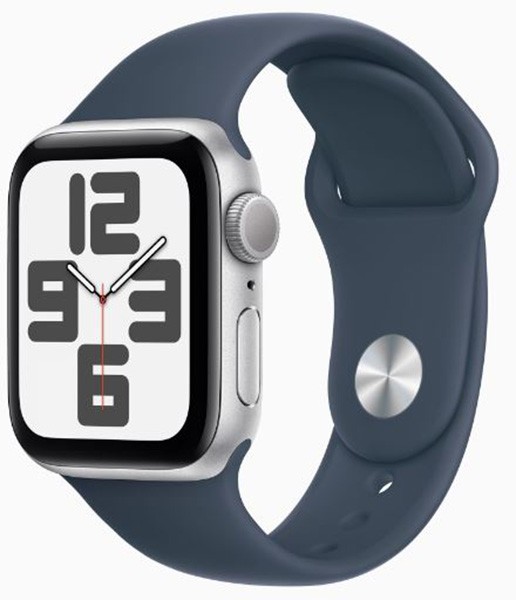Montre connectée APPLE Watch SE GPS 44mm Aluminium Argent - WATCHSE-MREC3QF-2023