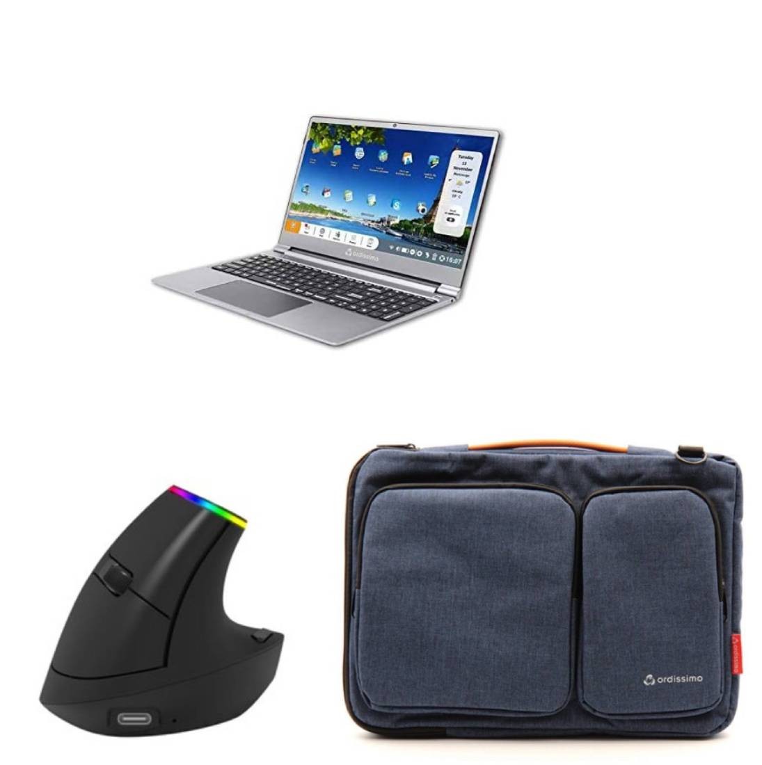 ORDISSIMO Ordinateur portable 15" Sarah 15.6" Intel Celeron 128Go SARAH ORDISSIMO Ordinateur portable 15" Sarah 15.6" Intel Celeron 128Go SARAH
