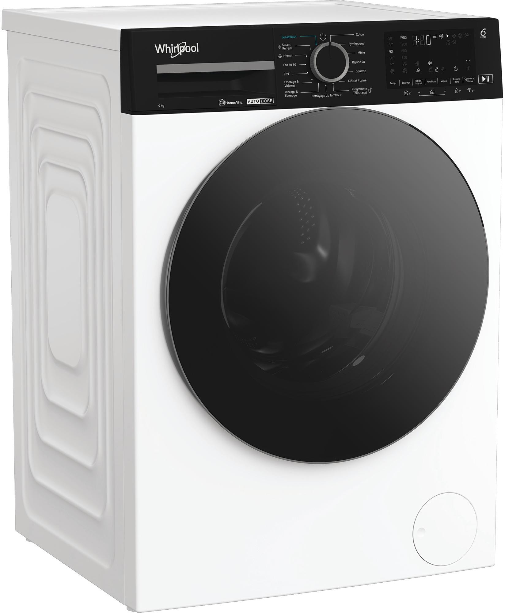 Lave linge Frontal WHIRLPOOL - WPM97WADSFR Lave linge Frontal WHIRLPOOL - WPM97WADSFR