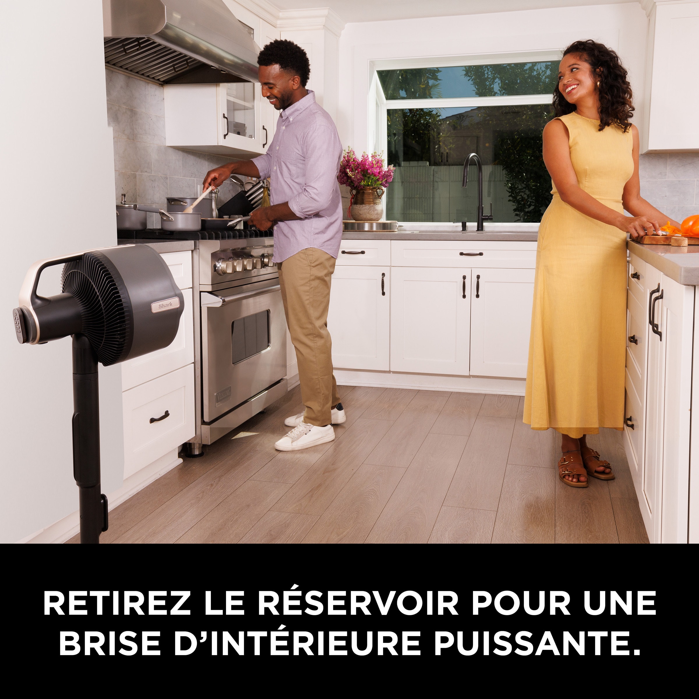 Ventilateur et brumisateur SHARK FlexBreeze Mist Pro - FA300EU Ventilateur et brumisateur SHARK FlexBreeze Mist Pro - FA300EU