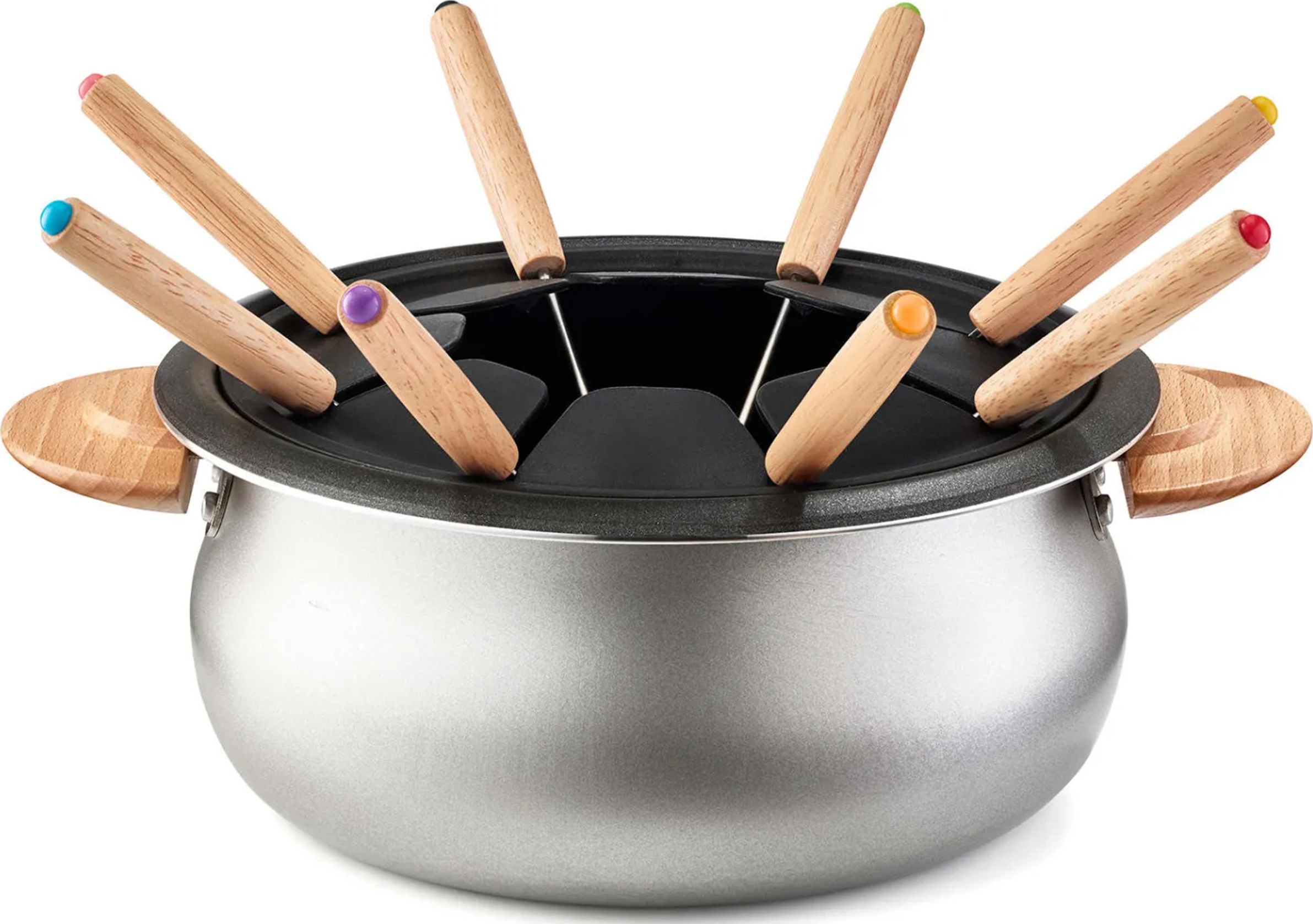 Duo Fondue + Wok LAGRANGE 8 personnes 900W Noir - 349019