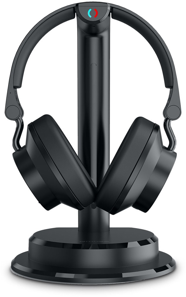 Casque sans fil MUSE TV Bluetooth Base de chargement 20h Noir M-282CTV