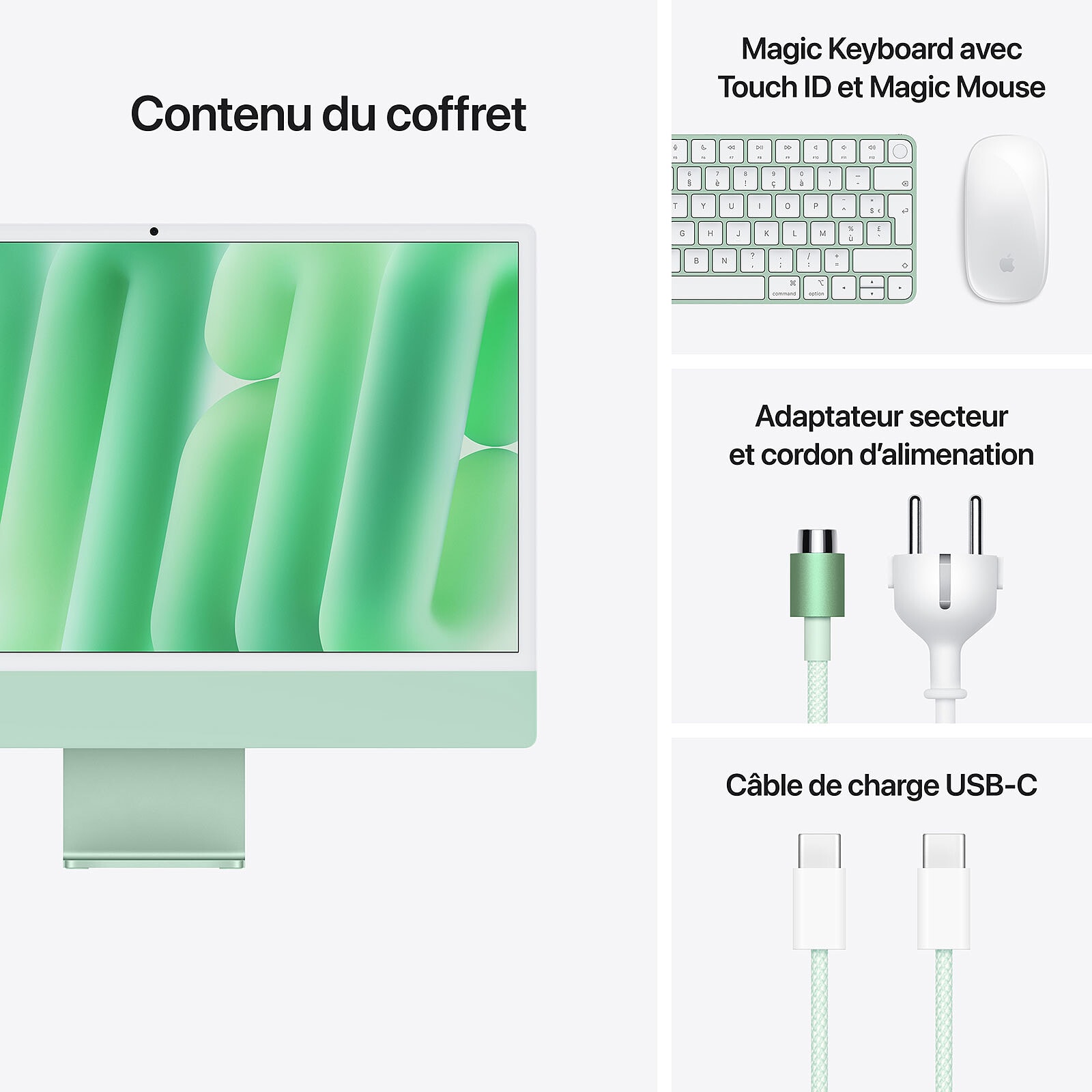 Tout en 1 / All in one APPLE  - IMAC-MWUY3FN