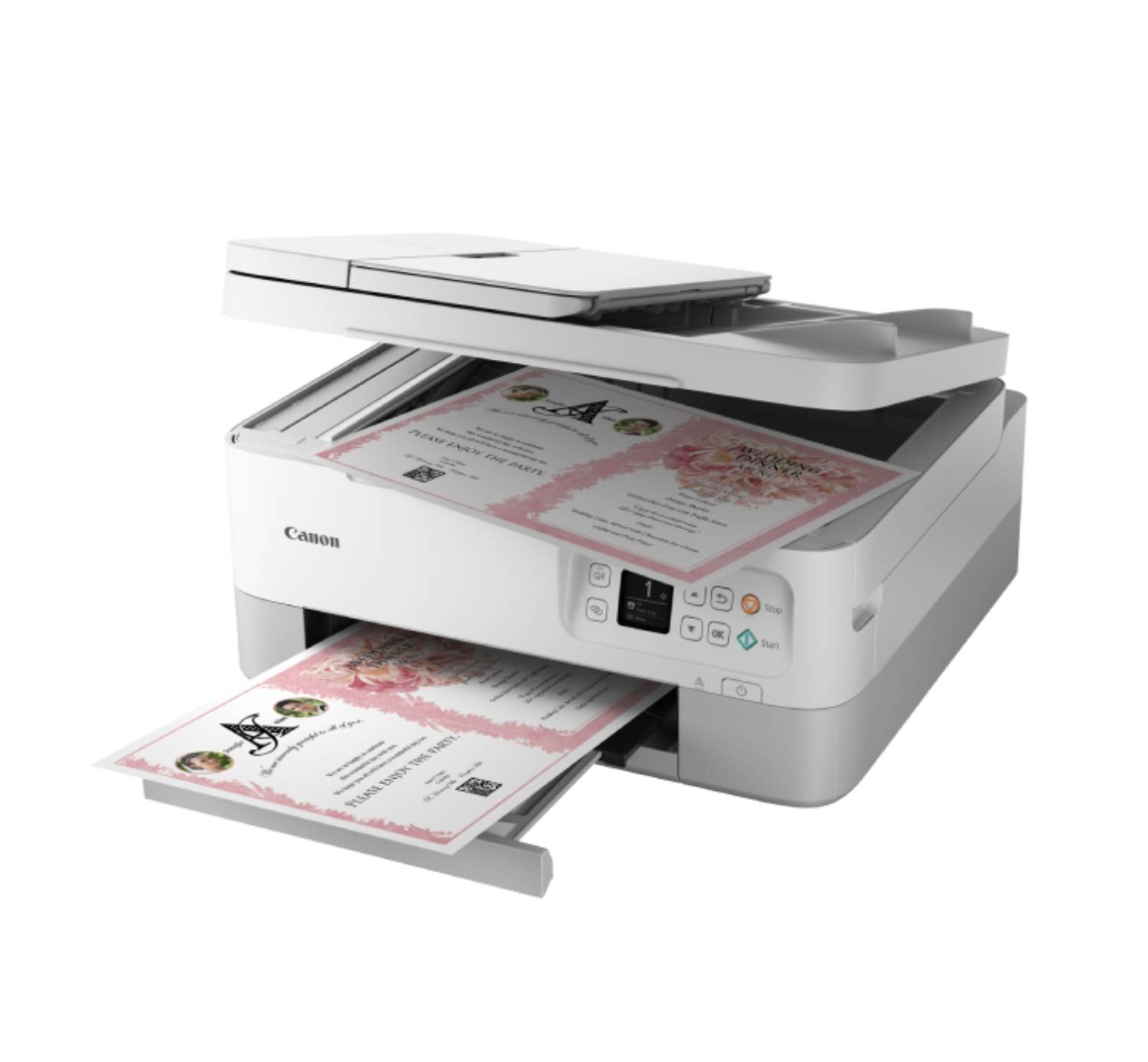 Imprimante multifonction jet d'encre CANON Pixma TS7451A Blanche - PIXMA-TS7451A