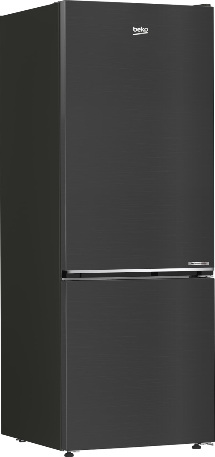 Réfrigérateur congélateur bas BEKO 490L No Frost Noir B5RCNE565HXBR