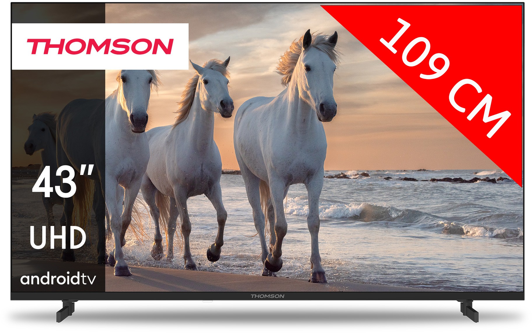 TV LED 4K 108 cm THOMSON - 43UA5S13 TV LED 4K 108 cm THOMSON - 43UA5S13