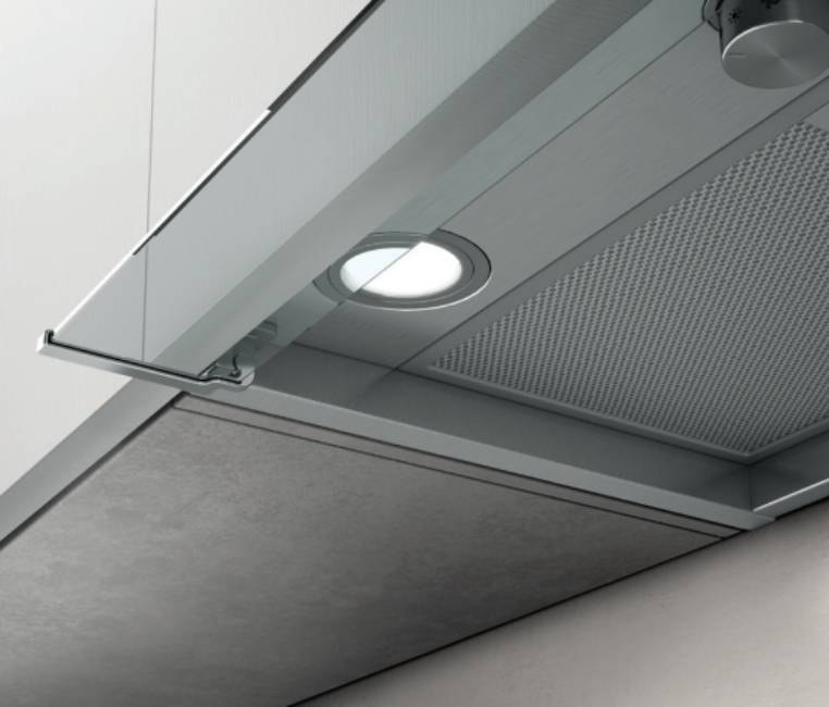 Hotte intégrée ELICA 3 vitesses, 120cm, inox - PRF0172168
