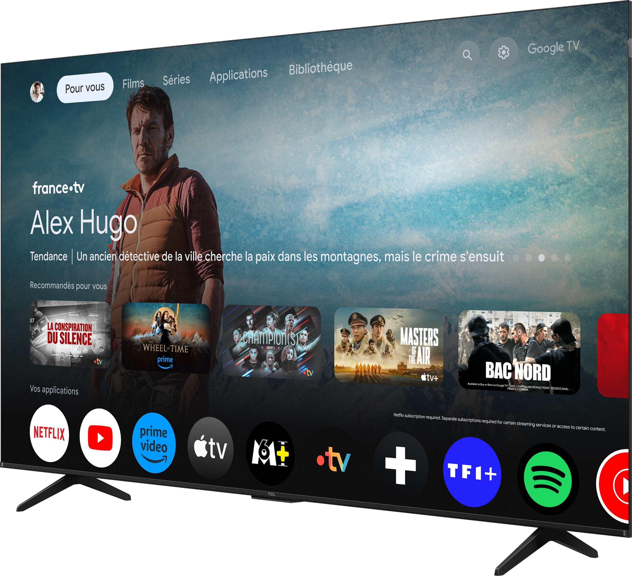 TV QLED 4K 189 cm TCL - 75P79K TV QLED 4K 189 cm TCL - 75P79K