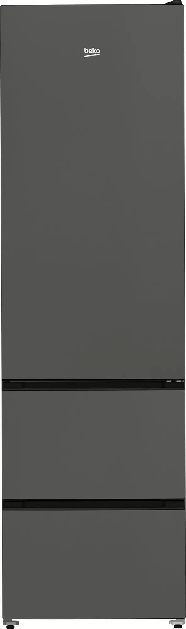 Réfrigérateur congélateur bas BEKO 351L No Frost Gris B3RGNA354HG1