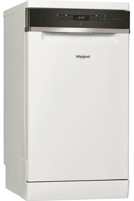 Lave vaisselle 45 cm WHIRLPOOL , 6ème sens, 10 couverts, Blanc - WSFO3T223P