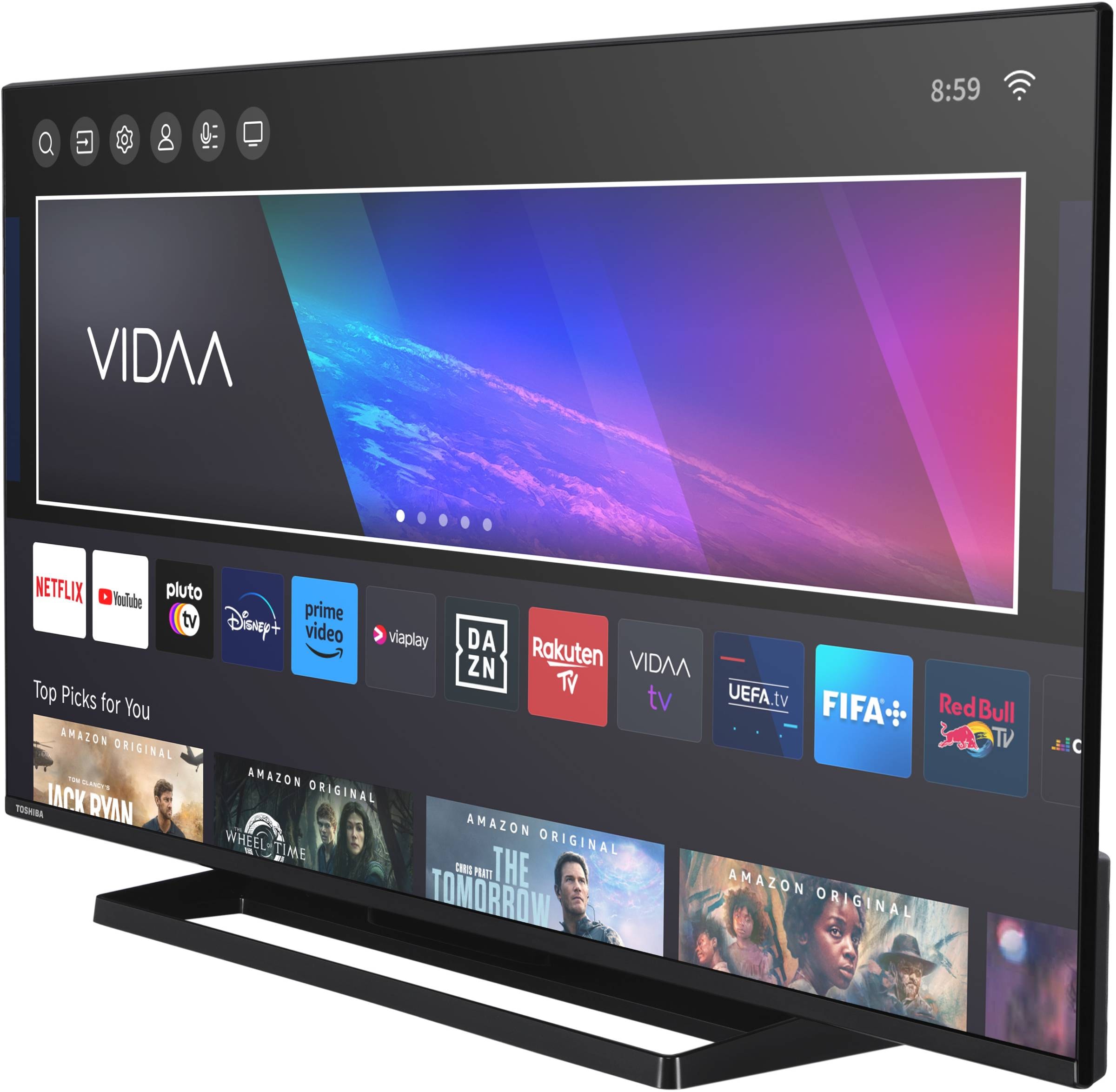TV QLED 4K 108 cm TOSHIBA - 43QV3363DG TV QLED 4K 108 cm TOSHIBA - 43QV3363DG