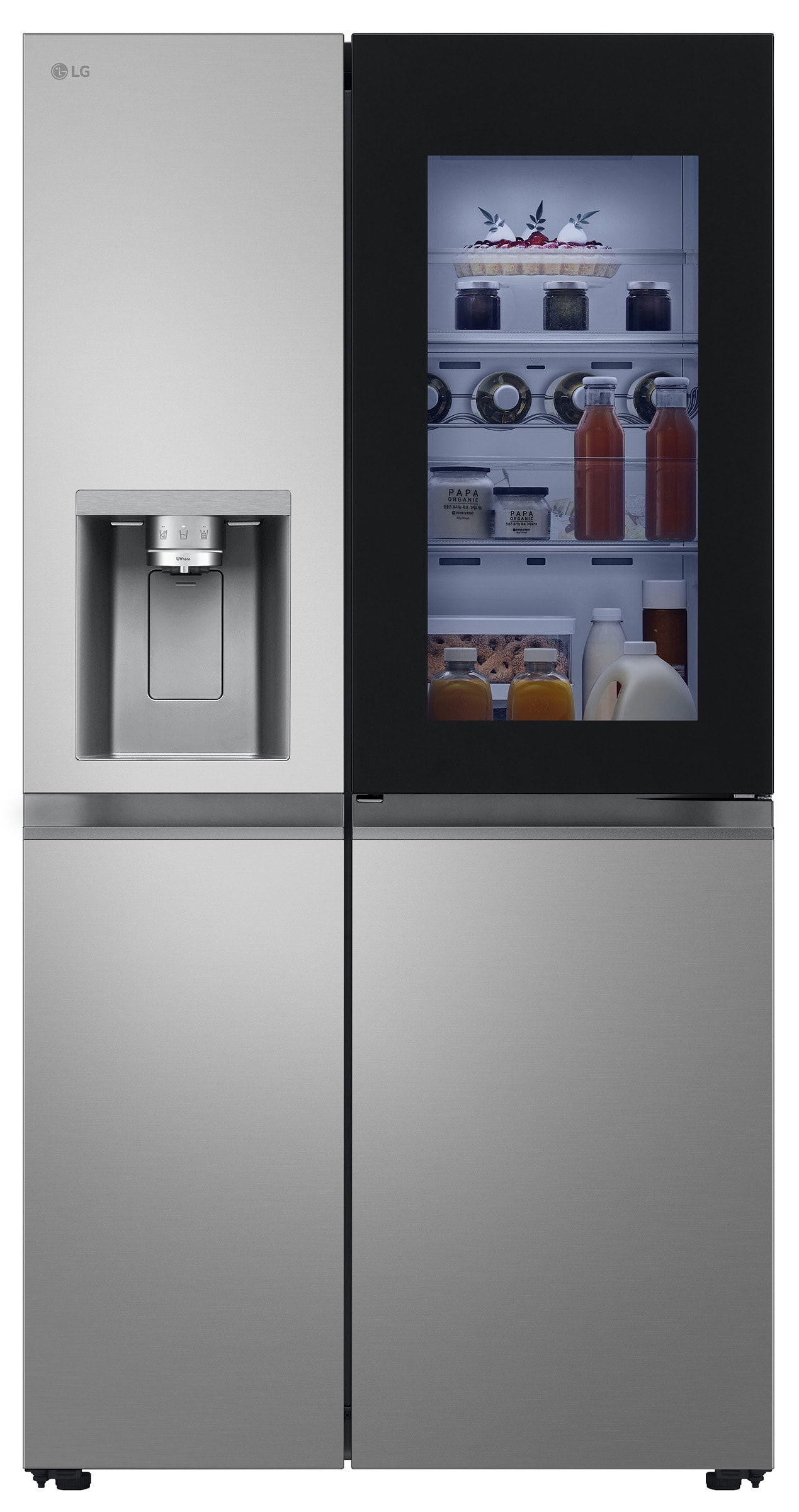 Réfrigérateur américain LG 628L No Frost Inox GSXE80PYBD