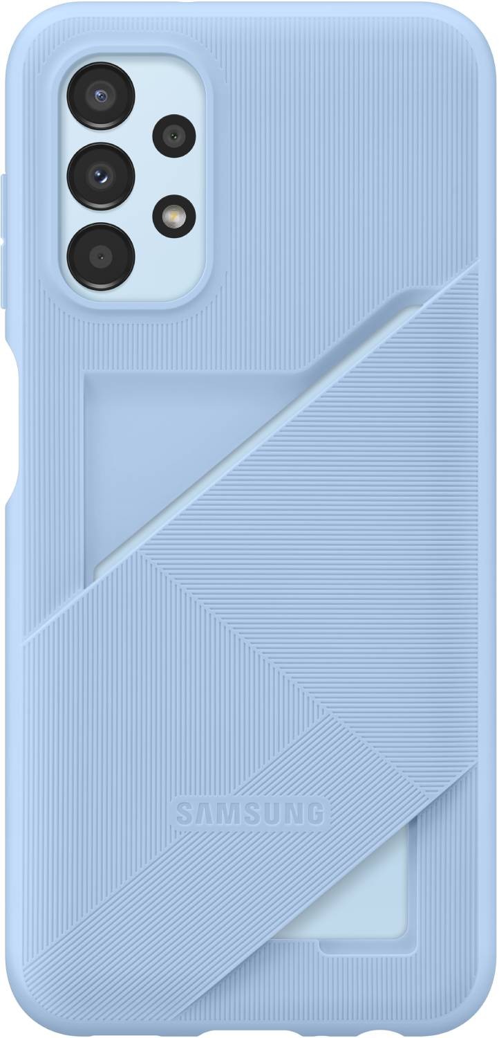 SAMSUNG Coque smartphone A13 4G A135 silicone Bleu  EF-OA135TL