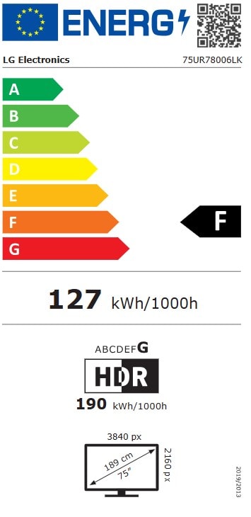 TV LED 4K 189 cm LG - 75UR7800 TV LED 4K 189 cm LG - 75UR7800