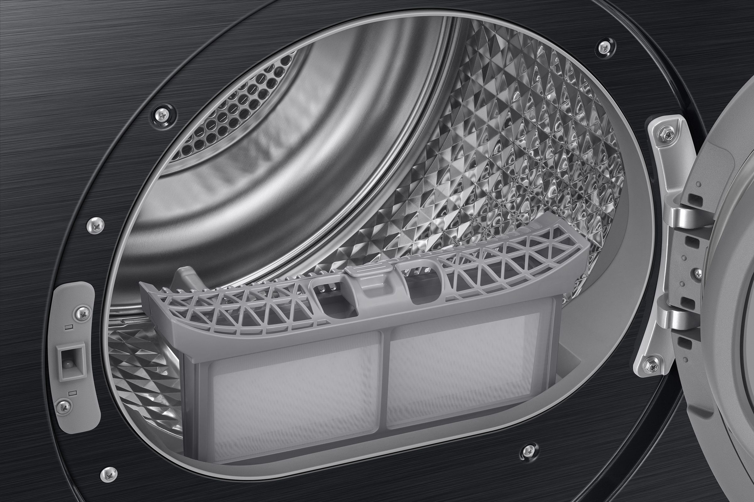 Sèche-linge pompe à chaleur SAMSUNG 9kg Moteur induction Connecté Noir - DV90DB8845GBU3