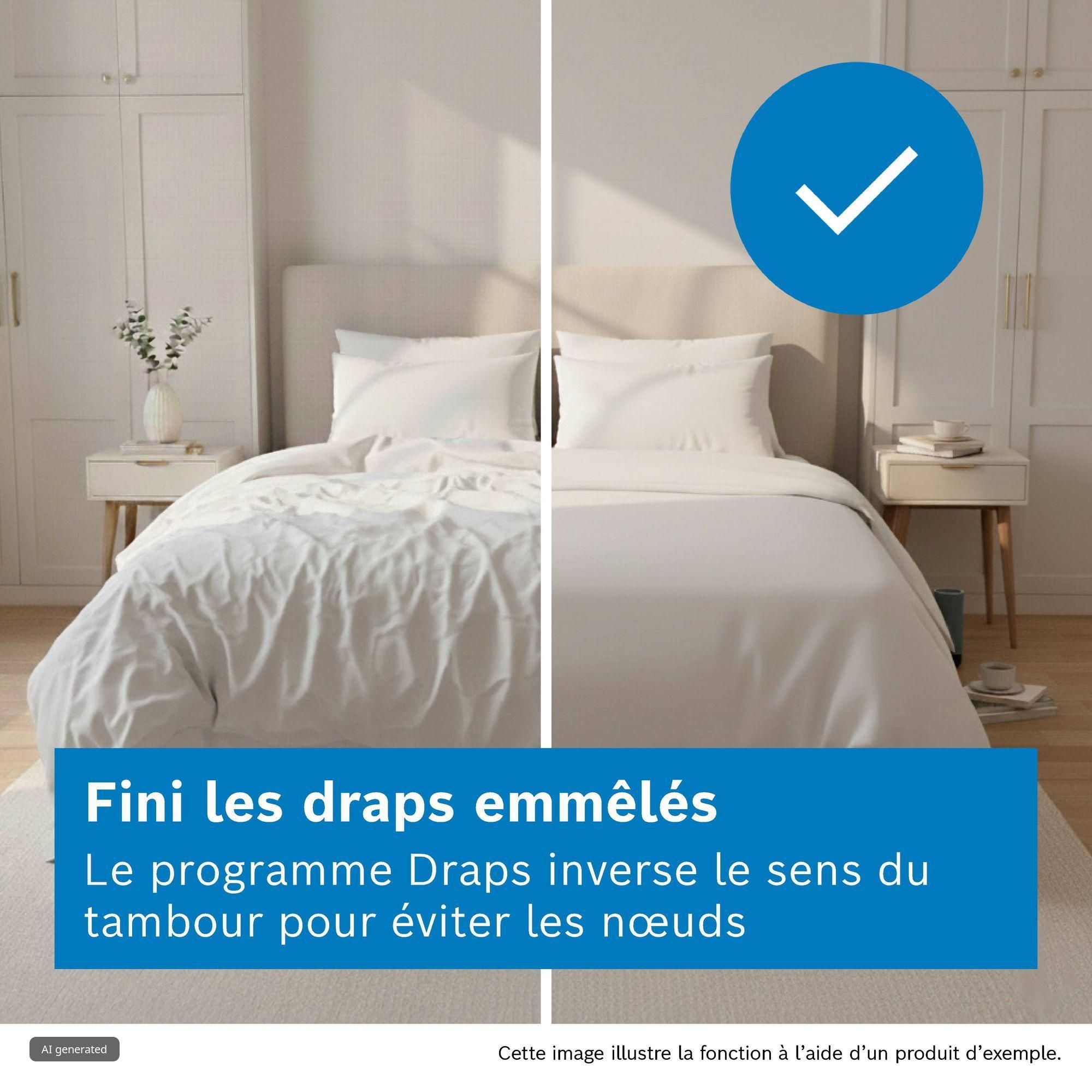 Sèche-linge pompe à chaleur BOSCH  - WQN246D0FR
