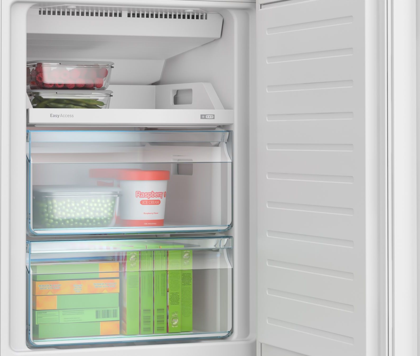 Réfrigérateur congélateur bas BOSCH 279L No Frost Blanc - KGN33NWDA