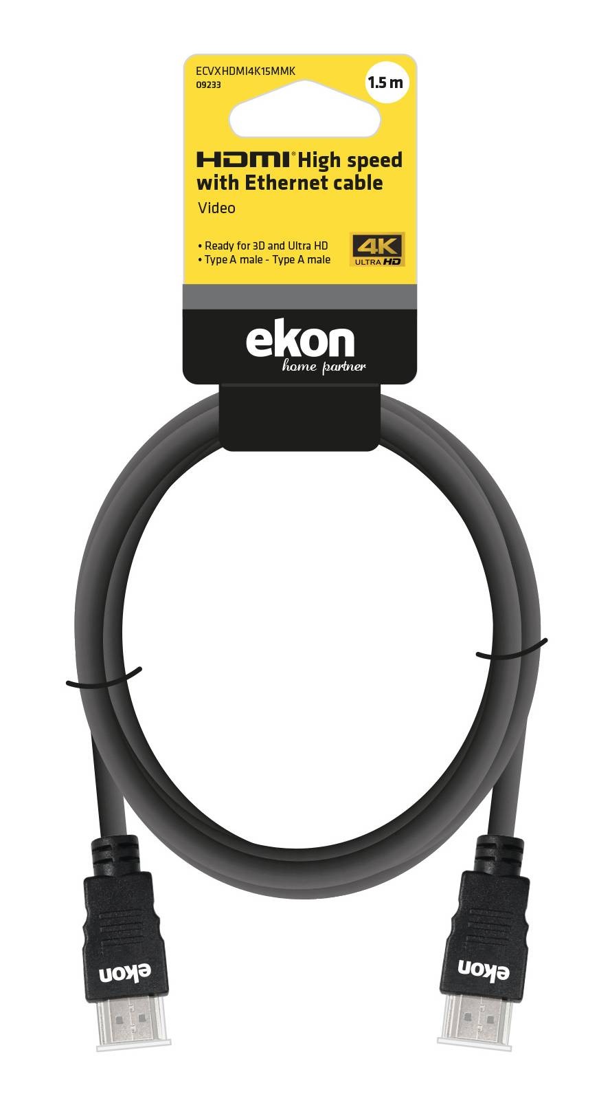 Câble HDMI SBS Câble HDMI 4K - CABLE-HDMI1/5M