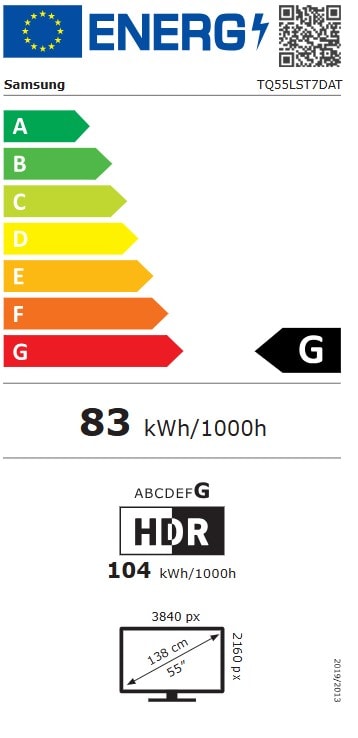 TV QLED 4K 138 cm SAMSUNG - TQ55LST7D TV QLED 4K 138 cm SAMSUNG - TQ55LST7D