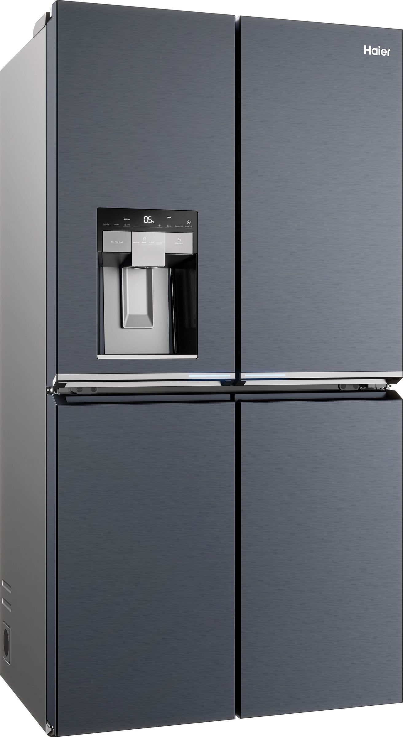 Réfrigérateur 4 portes HAIER 601L No Frost Noir HCR7918EIMB