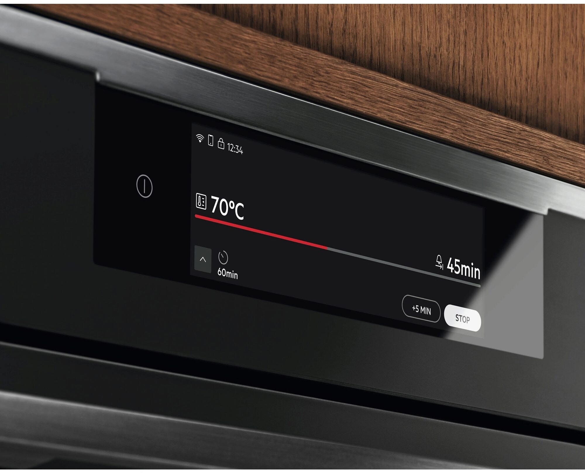Four encastrable vapeur ELECTROLUX Chaleur tournante 70L Noir - KOAAS3ST