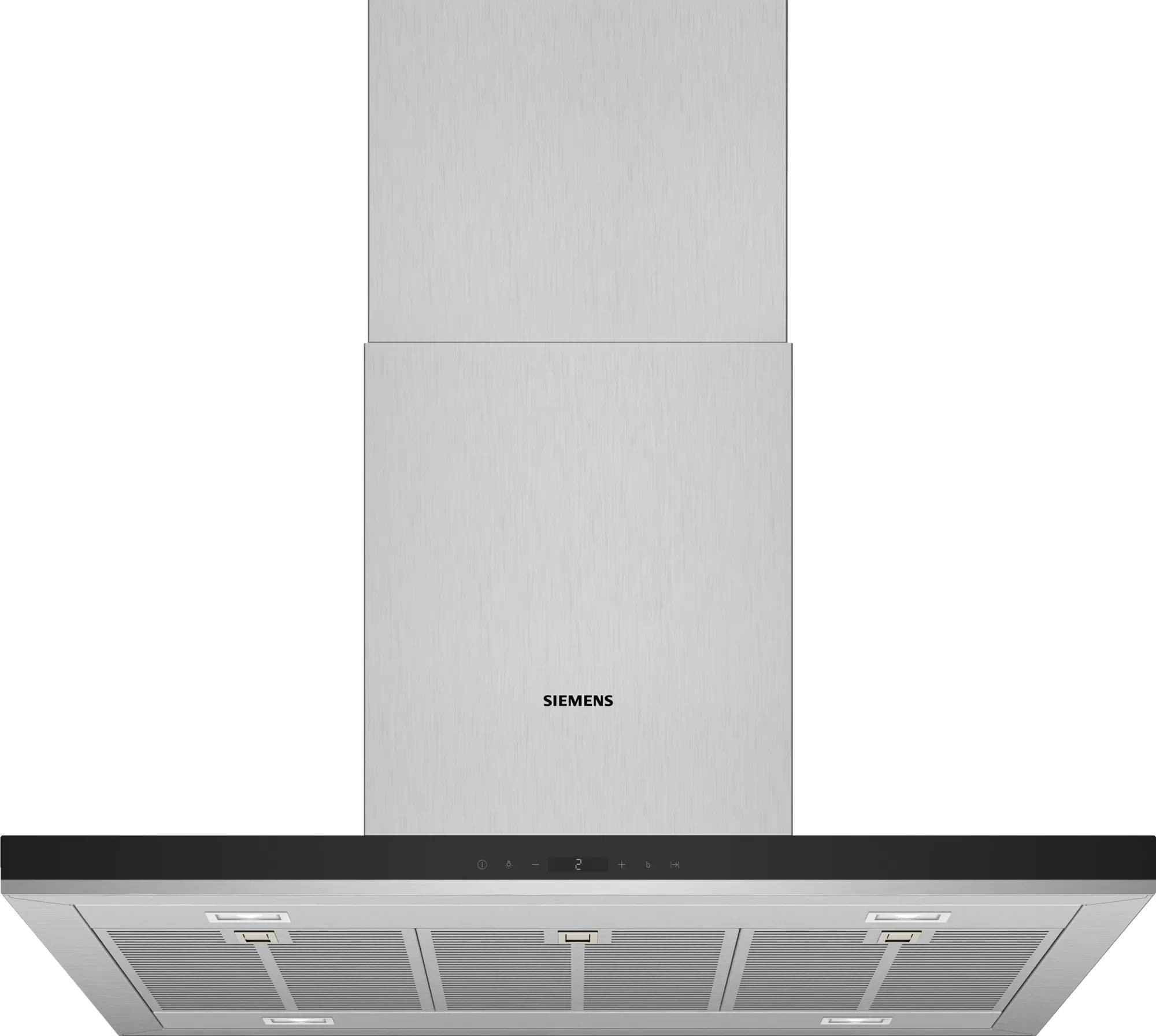 SIEMENS Hotte decorative ilot iQ500 90cm 54dB Inox  LF98BIP50