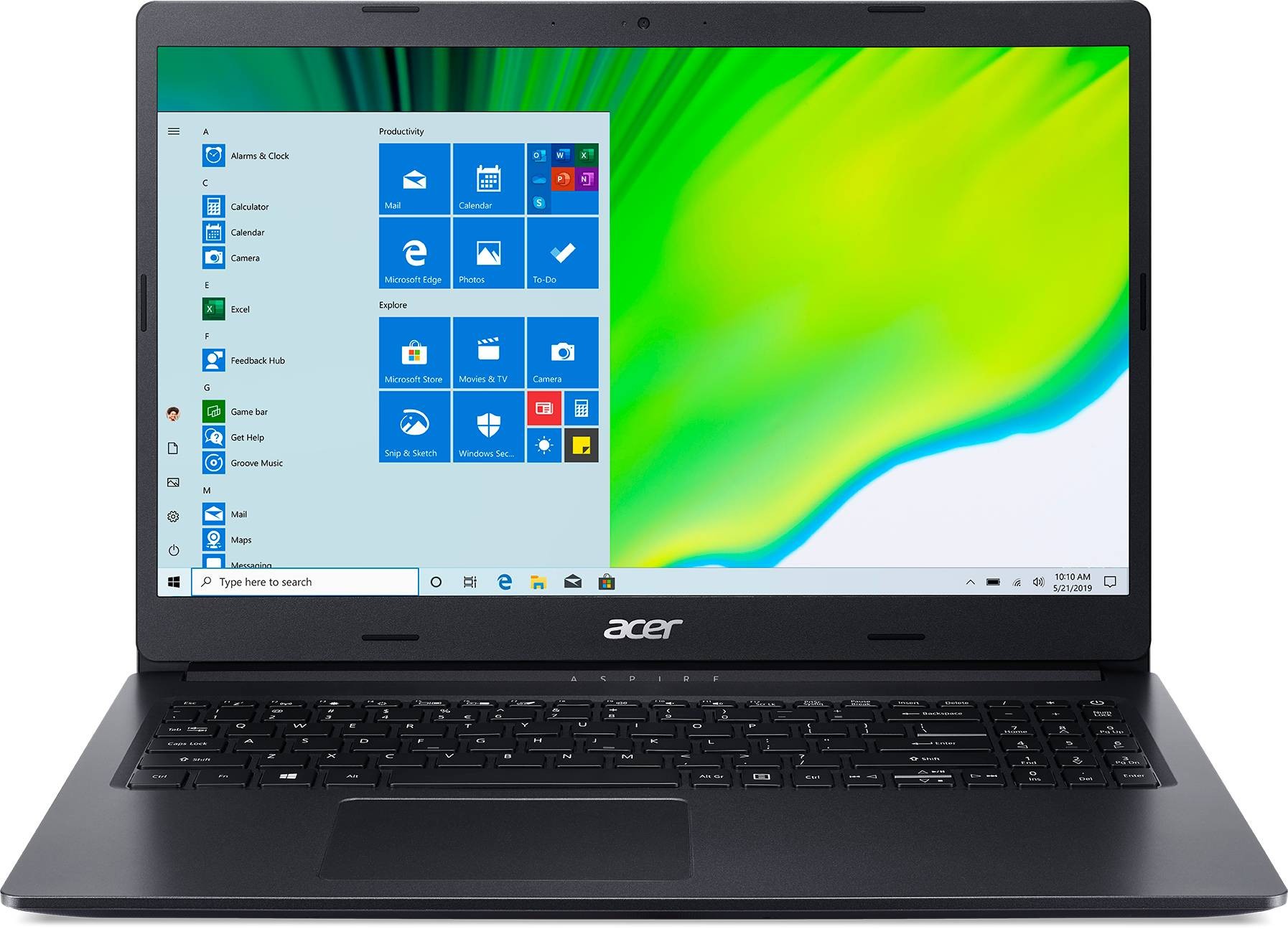 ACER Ordinateur portable Acer Aspire 3 15.6" Amd Ryzen 5 3500U 16Go 512Go  A315-23-R5PM
