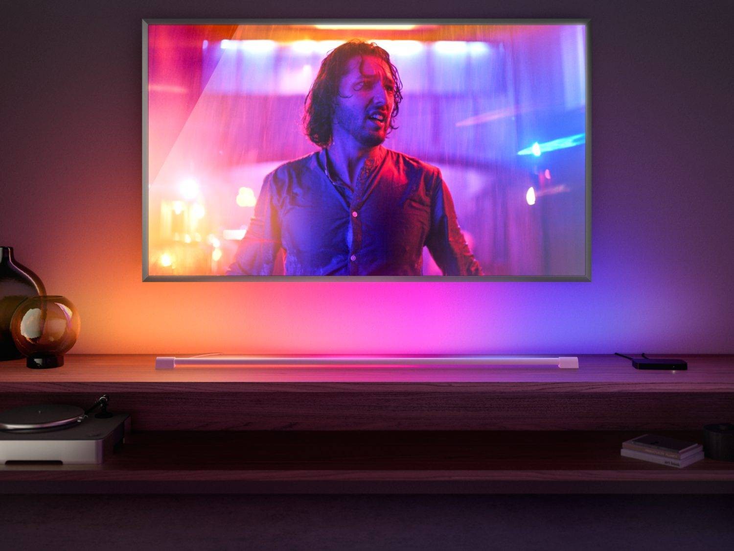 PHILIPS HUE Lumière connectée  - HUE-LIGHTTUBE75NOIR