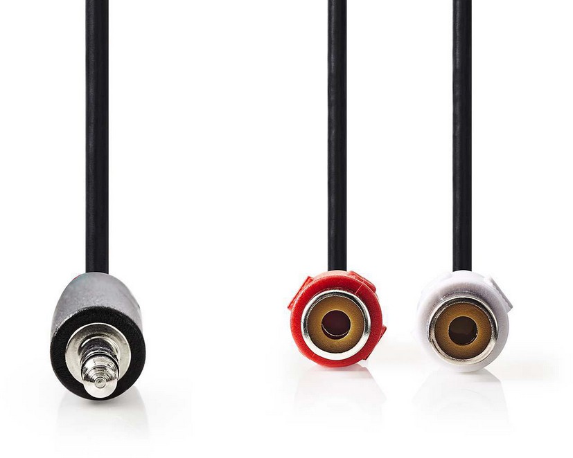 NEDIS Câble audio CAGP22250BK02